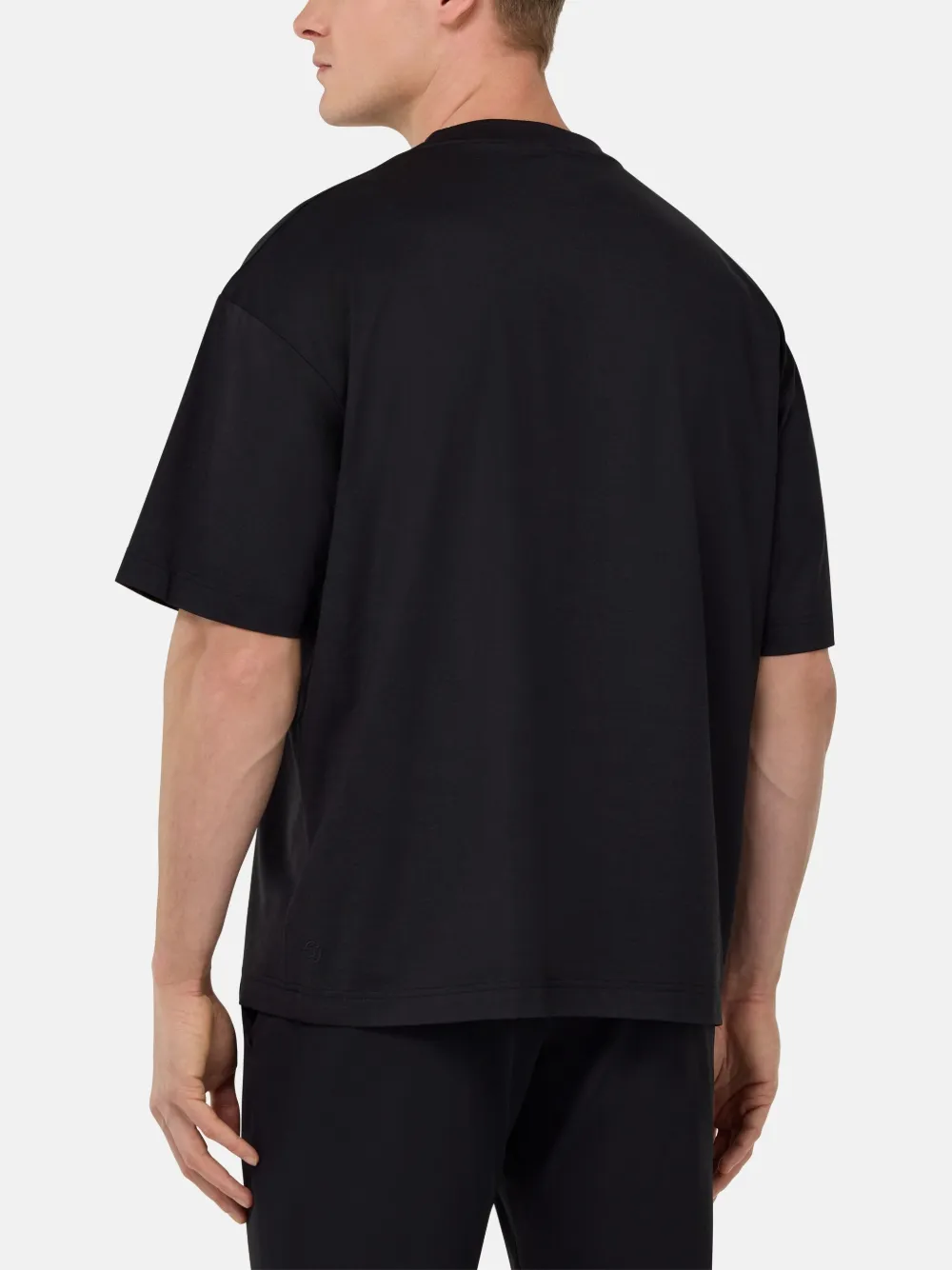 Boggi Milano High-Performance S.Cafè T-shirt Zwart