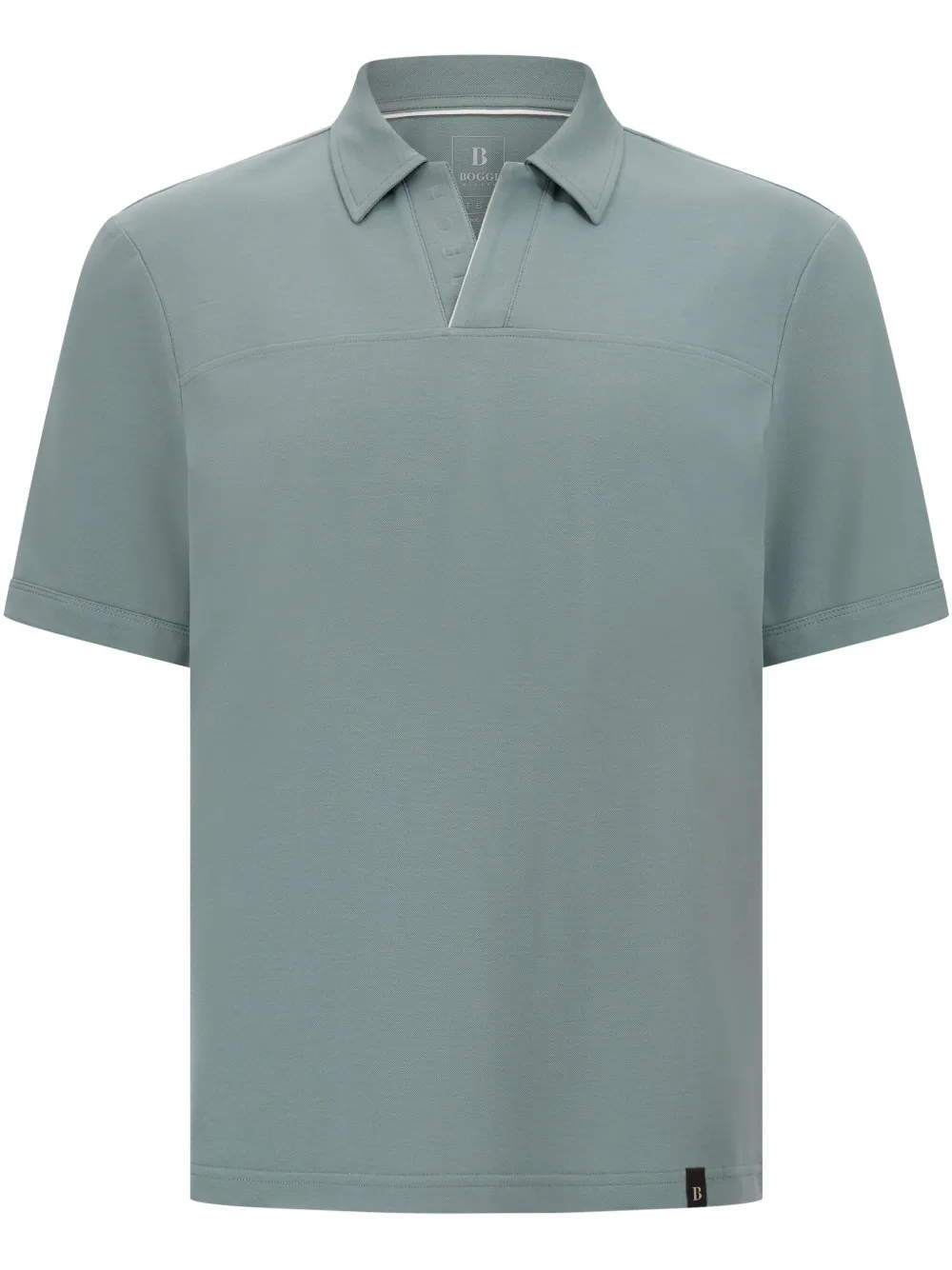 piqué-weave polo shirt