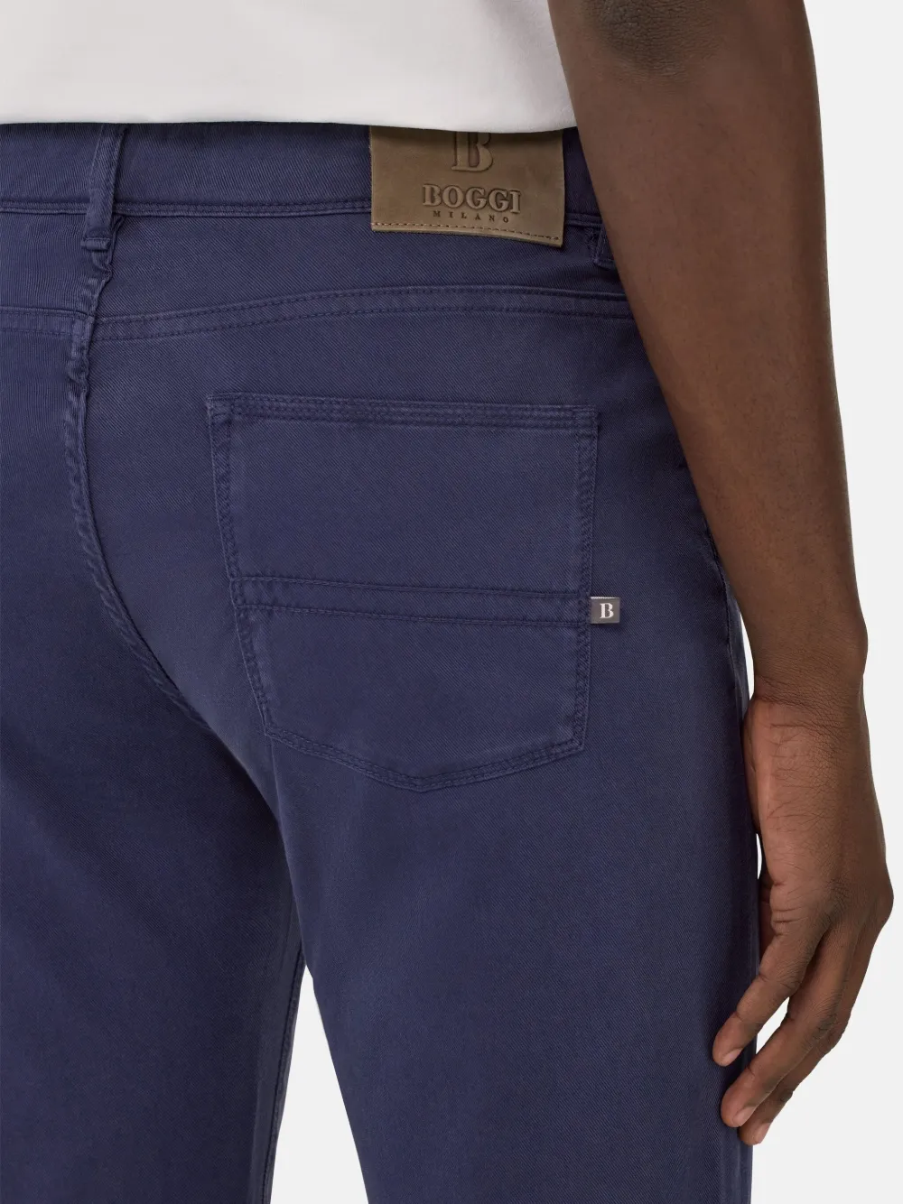Boggi Milano Straight jeans Blauw