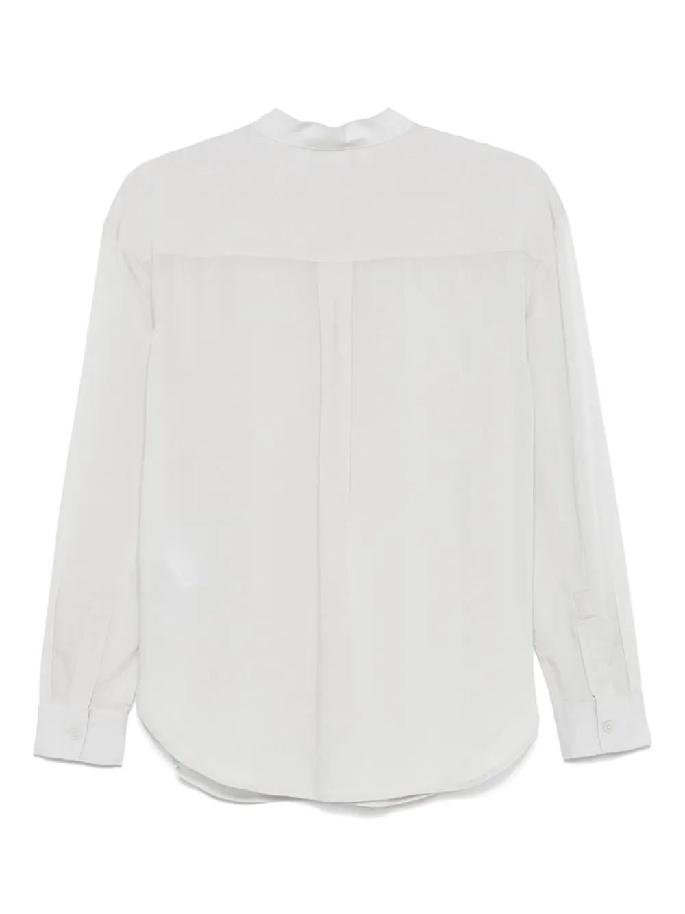 Emporio Armani Blouse met geborduurd logo - Grijs