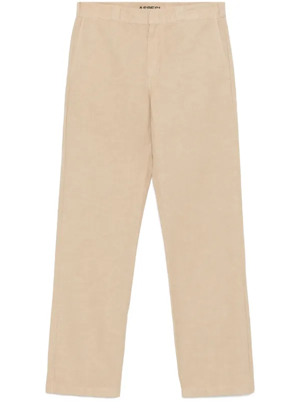 ASPESI Straight-leg Chinos in Neutrals