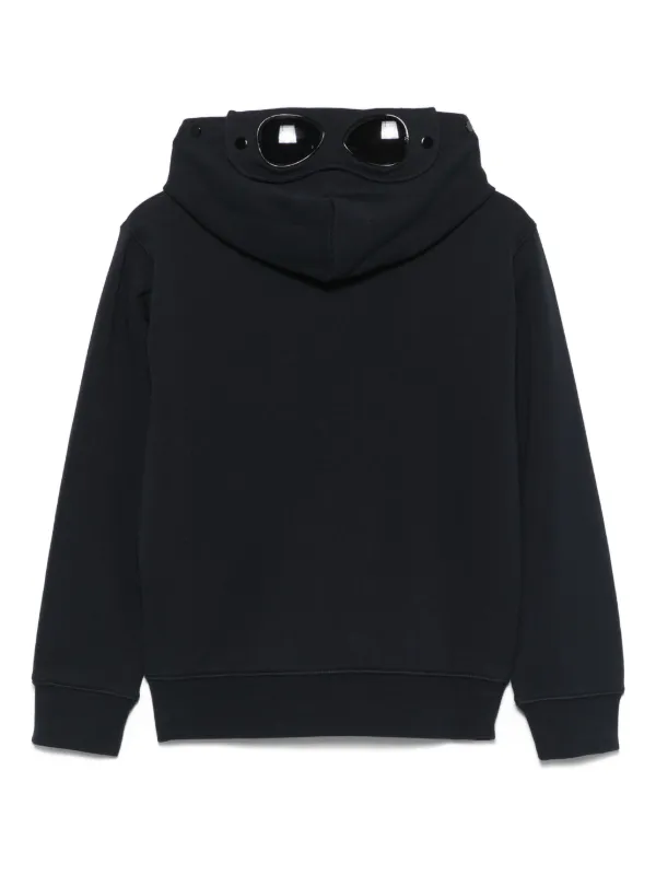 C.P. Company Kids ゴーグルディテール パーカー | ブルー | FARFETCH JP