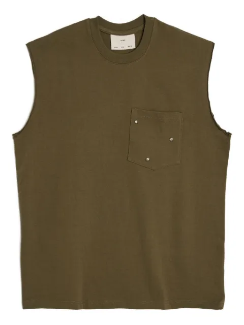 Song For The Mute sleeveless pocket tank top