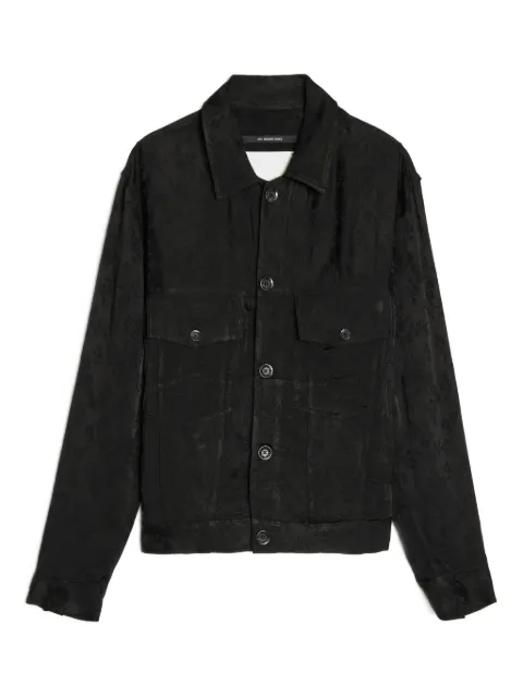 Song For The Mute floral-embossed jacket