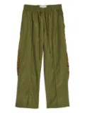 Song For The Mute drawstring relaxed trousers - Green