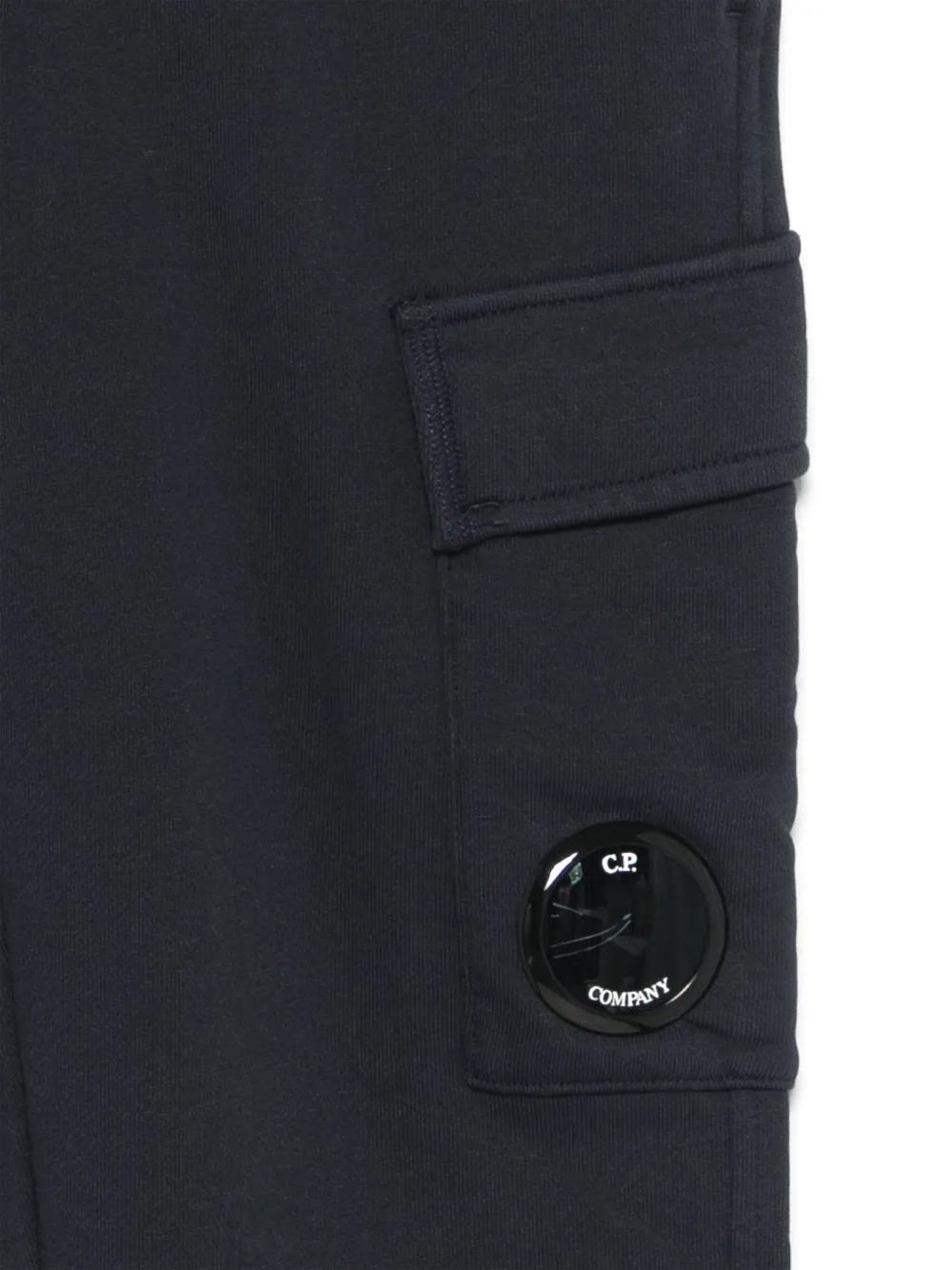 C.P. Company Kids Trainingsbroek met detail Blauw