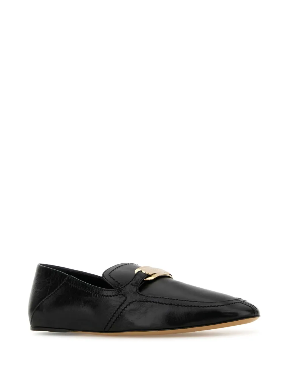 Ferragamo Elaine leather loafers Black