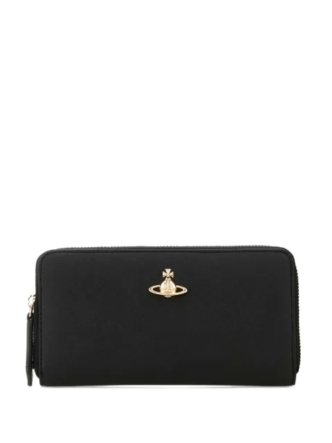 Vivienne Westwood Orb-plaque leather wallet