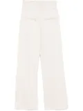 Courrèges Interlock track pants - White
