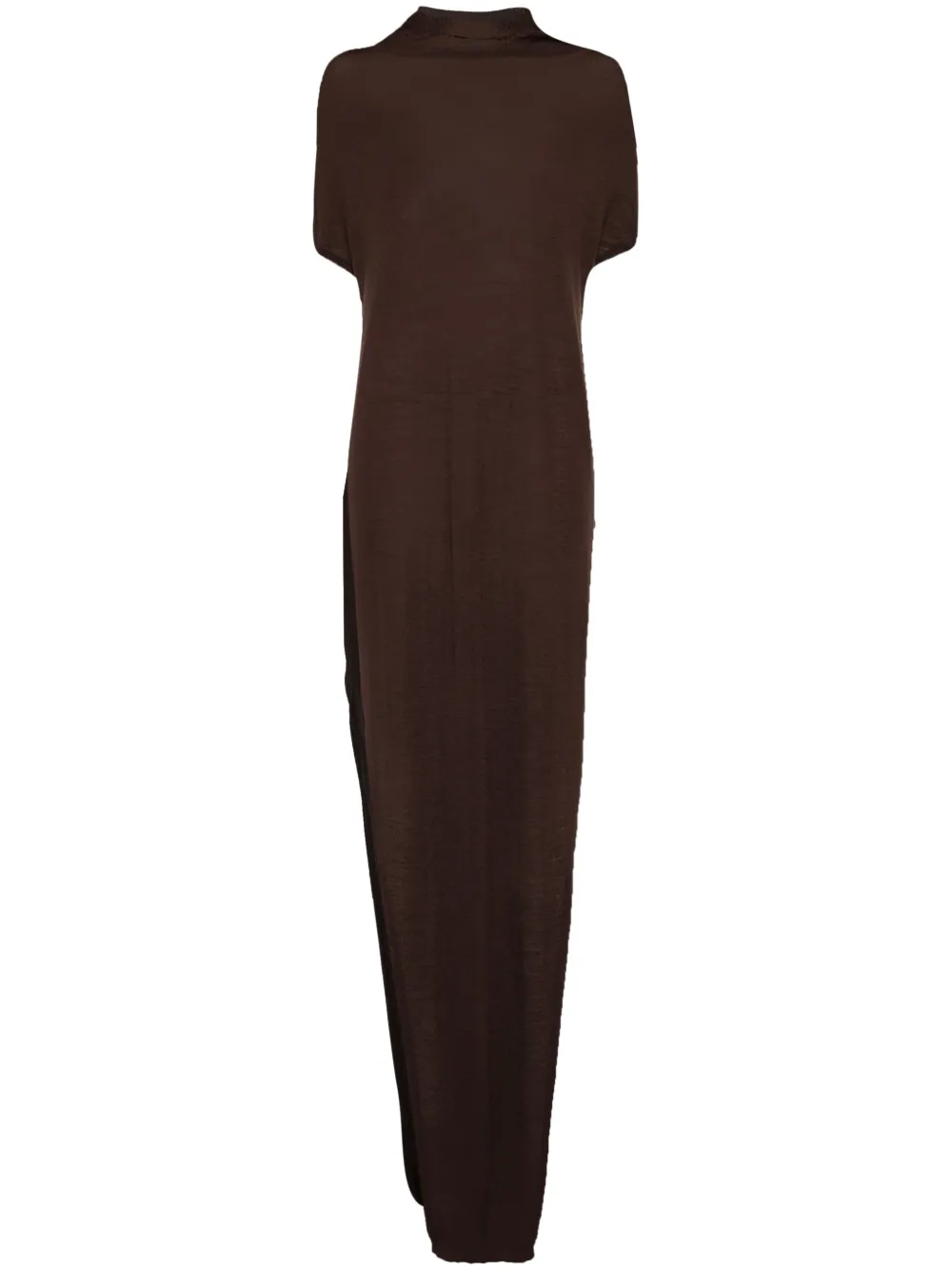 Rick Owens robe à design sans manches | marron | Image 1
