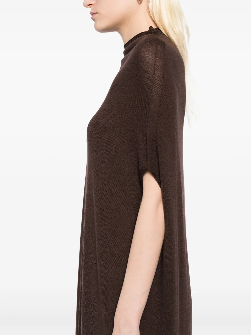 Rick Owens Mouwloze jurk Bruin