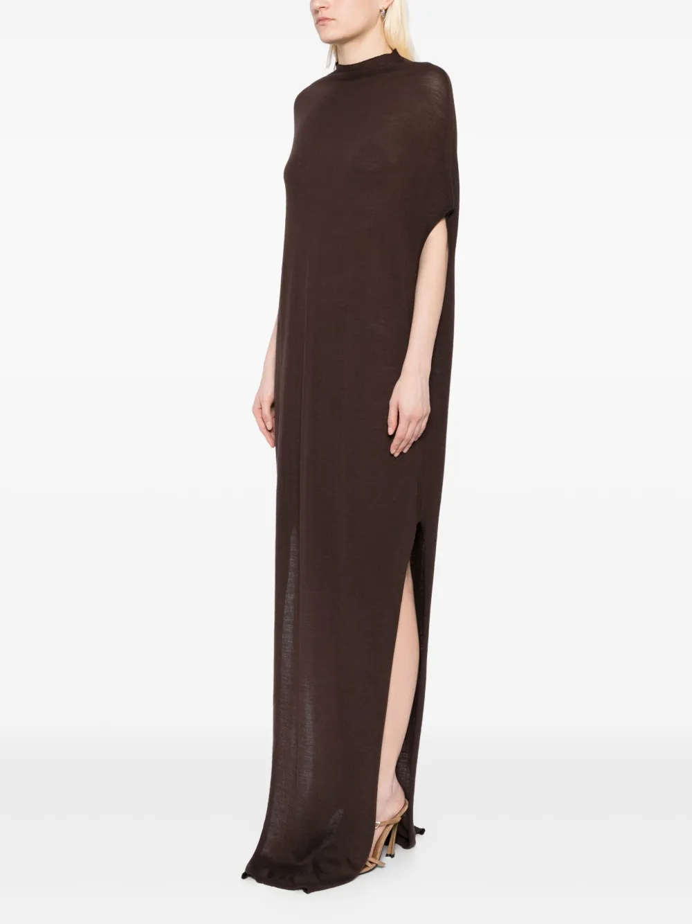 Rick Owens Mouwloze jurk Bruin