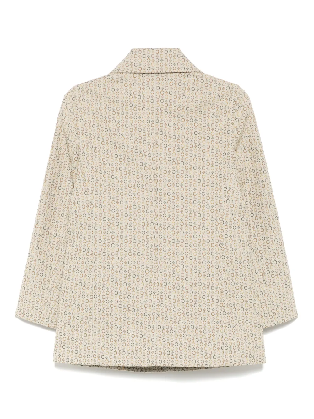 Céline Pre-Owned 1990-2000s jack met enkele rij knopen - Beige