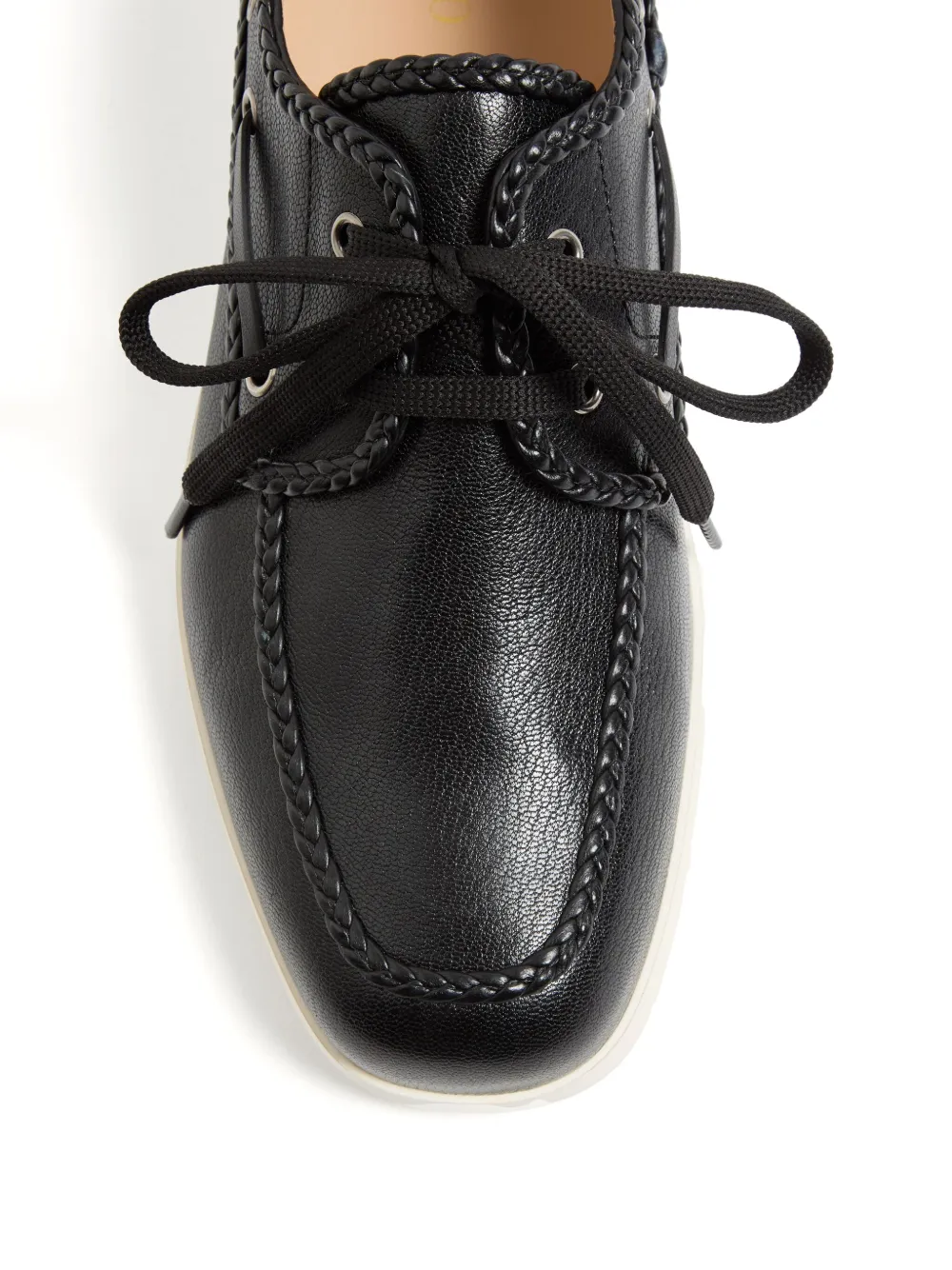 Valentino Garavani Palm Avenue boat shoes Black