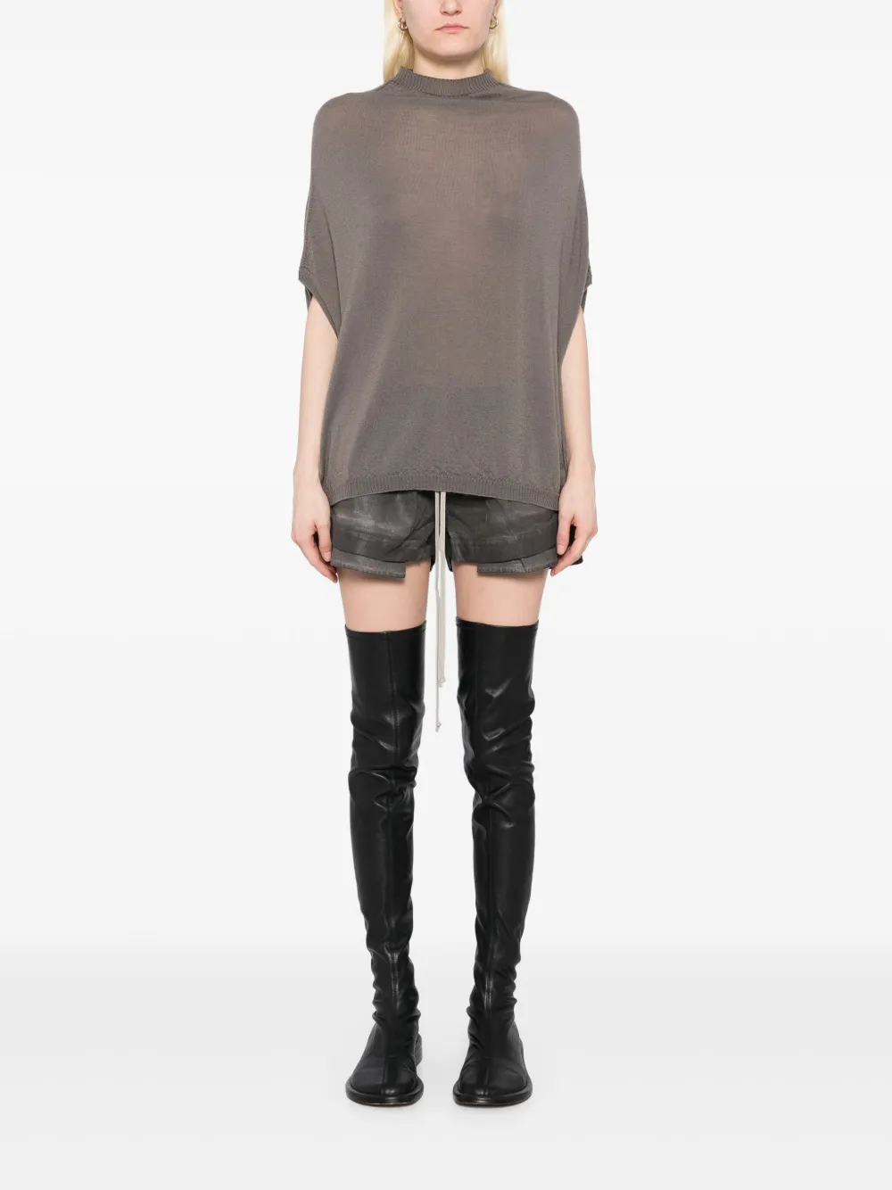 Rick Owens playera con cuello redondo | Chalecos y camisetas | Image 2