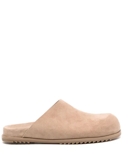 Rick Owens round toe mules