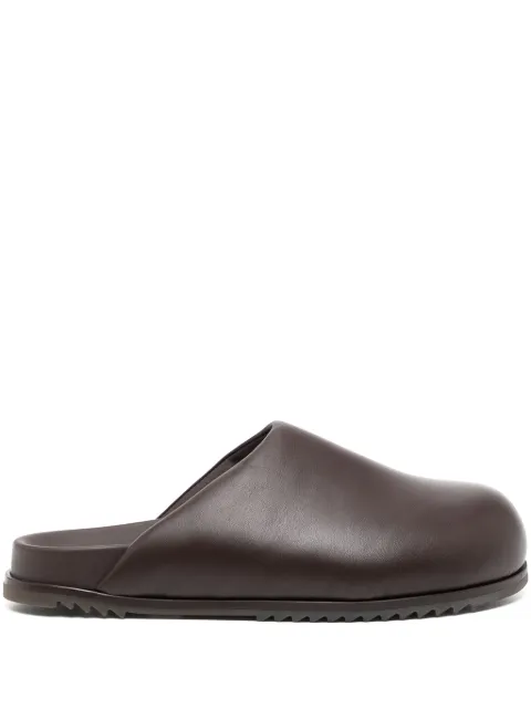 Rick Owens round toe mules