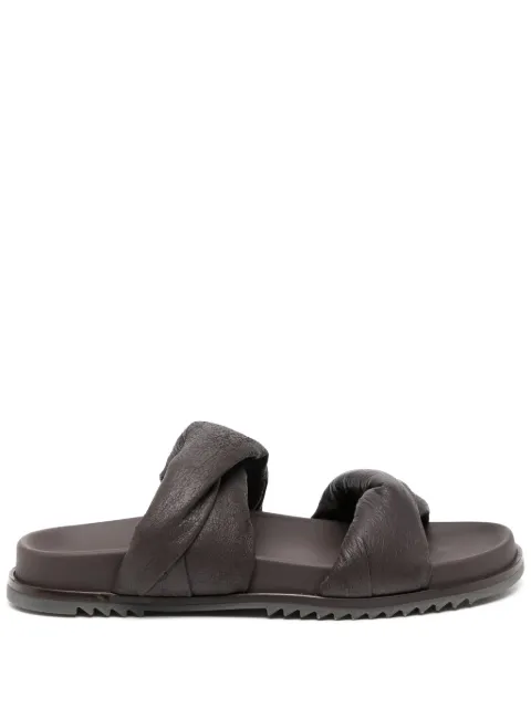Rick Owens round toe sandals