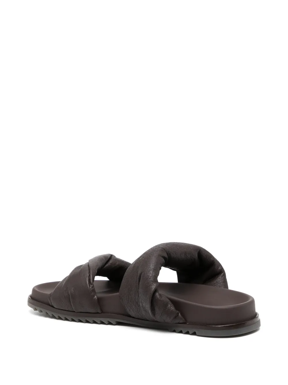 Rick Owens Sandalen met ronde neus Bruin