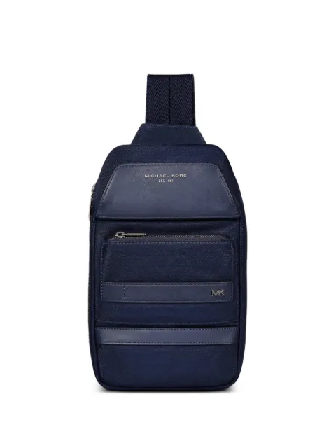 PIQUADRO Rucksack mit Logo-Detail