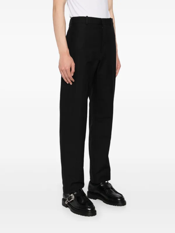 Jil Sander Cotton Chinos | Black | FARFETCH NO