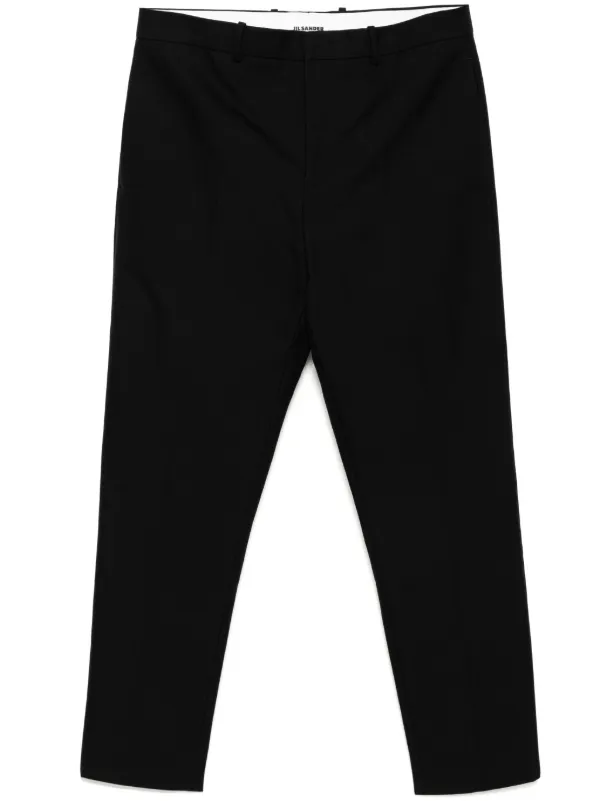 JIL SANDER チノパン Jil Sander チノパンツ | ブラック | FARFETCH JP