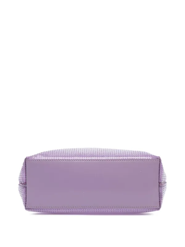 Prada Pre-Owned 2000-2013 Small Sequined Mesh Logo Tote Bag