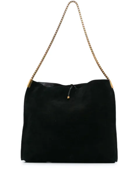 Saint Laurent Pre-Owned 2020 Suede Suzanne Chain shoulder bag
