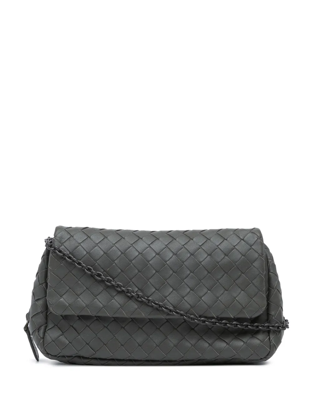 2012-2024 Intrecciato Chain Flap crossbody bag