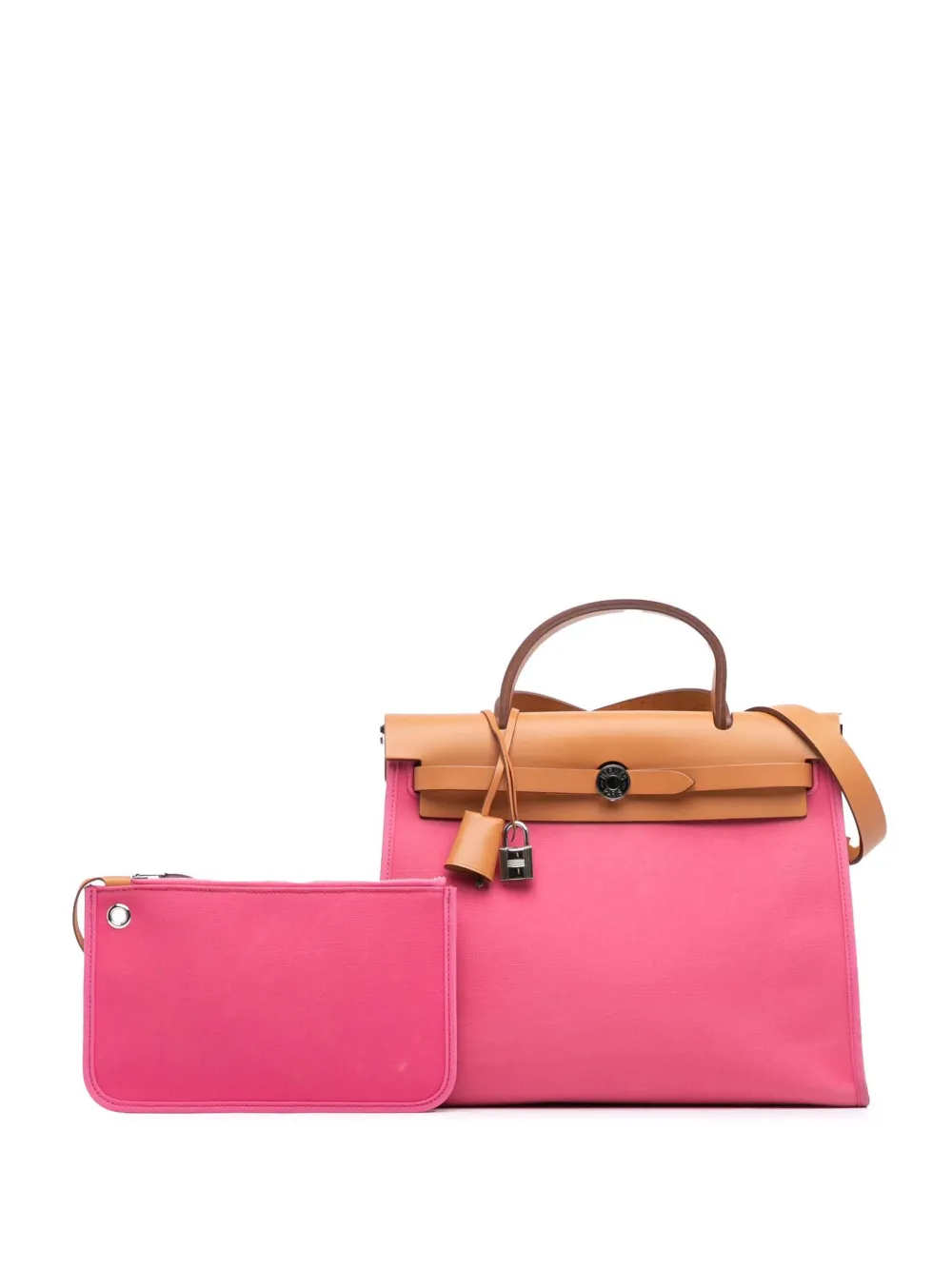 Hermès Pre-Owned 2014 Toile Herbag Zip 31 boekentas - Roze