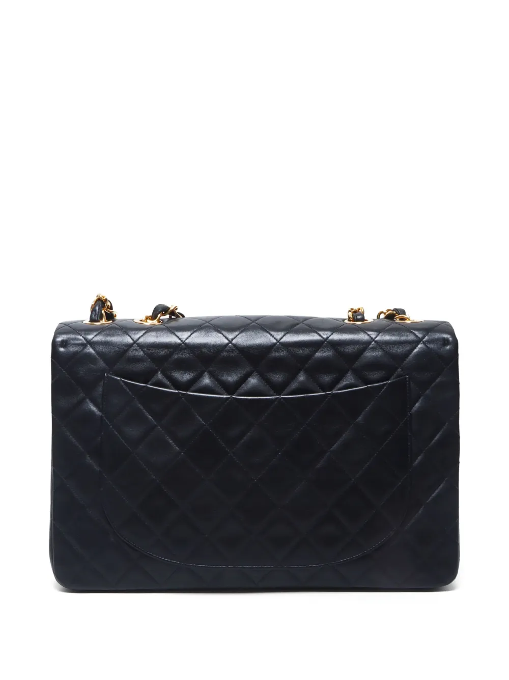 CHANEL Pre-Owned 1994-1999 Maxi Classic Flap schoudertas - Zwart