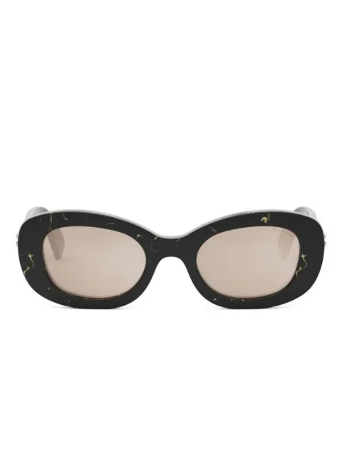 Bvlgari geometric-frame sunglasses
