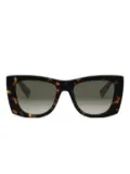 Bvlgari square-frame sunglasses - Brown