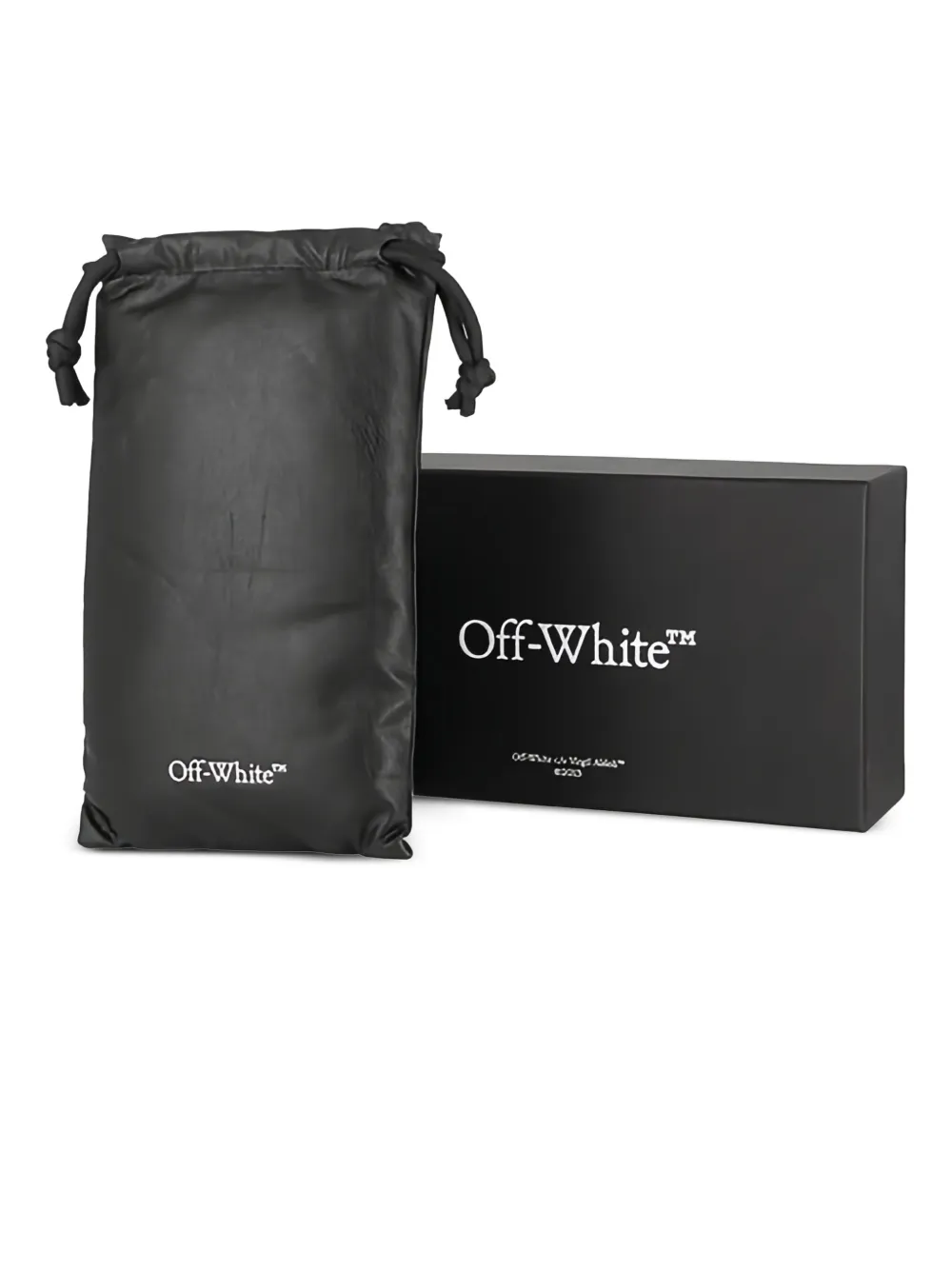 Off-White Eyewear Zonnebril met cat-eye montuur Bruin