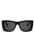 Bvlgari square-frame sunglasses - Black