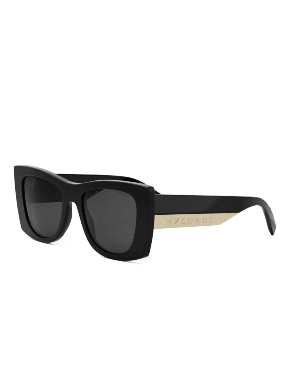 Bvlgari square-frame sunglasses - Zwart