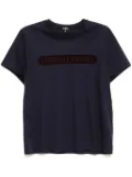 CHANEL Pre-Owned 2017-2018 cotton T-shirt - Blue