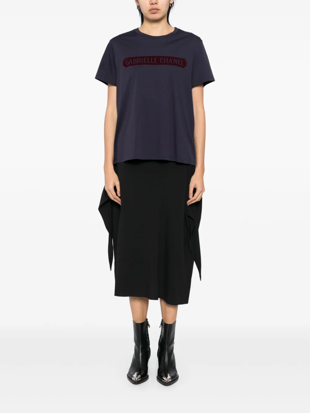CHANEL Pre-Owned playera 2017-2018 de algodón | Image 2