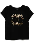 CHANEL Pre-Owned 2017-2018 cotton T-shirt - Black