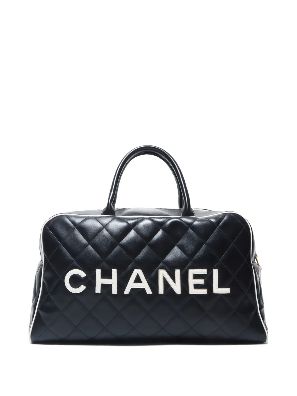 CHANEL Pre-Owned 1994-1996 gewatteerde handttas - Zwart