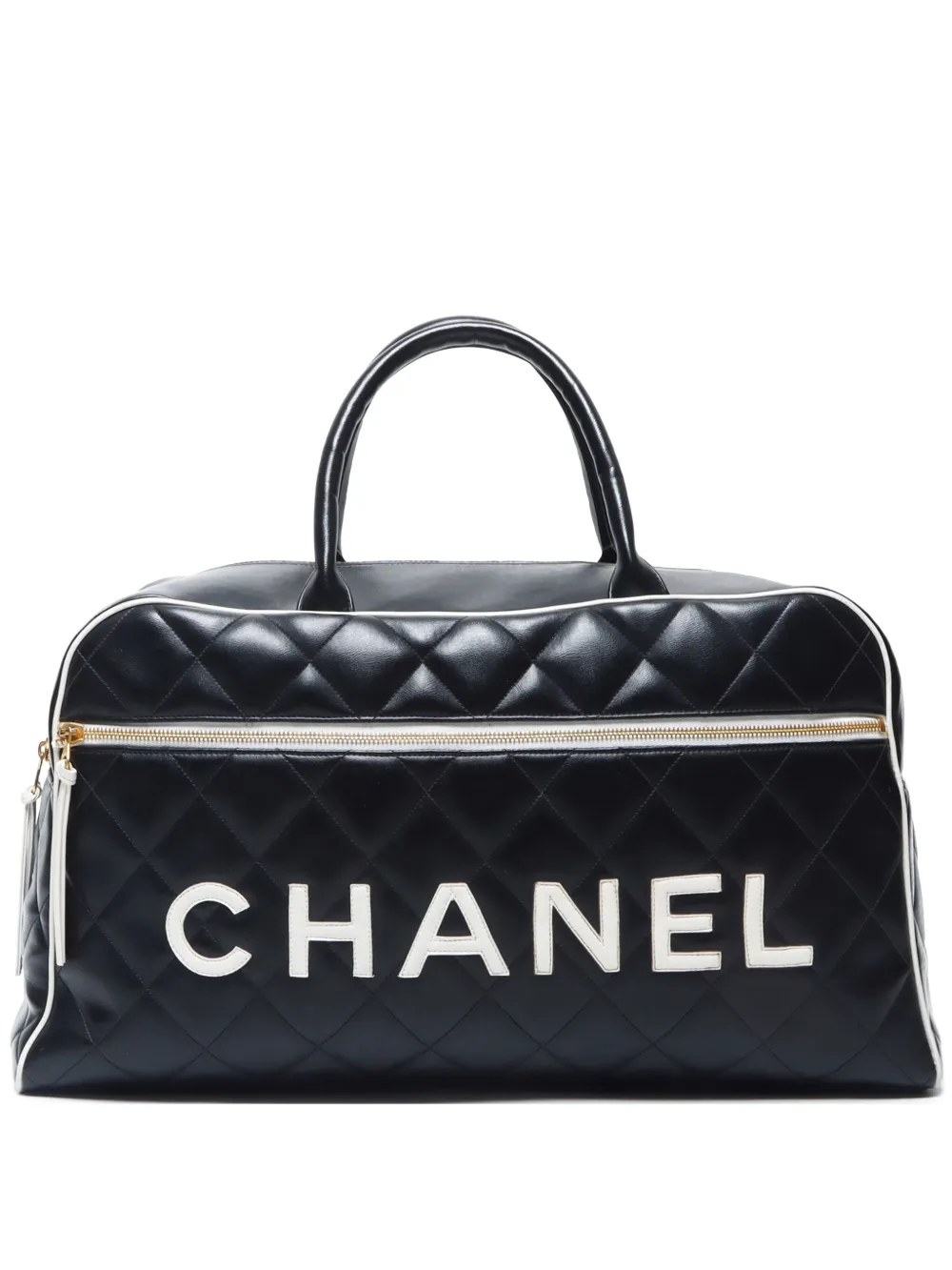 CHANEL Pre-Owned 1994-1996 diamond-quilted handbag - Nero