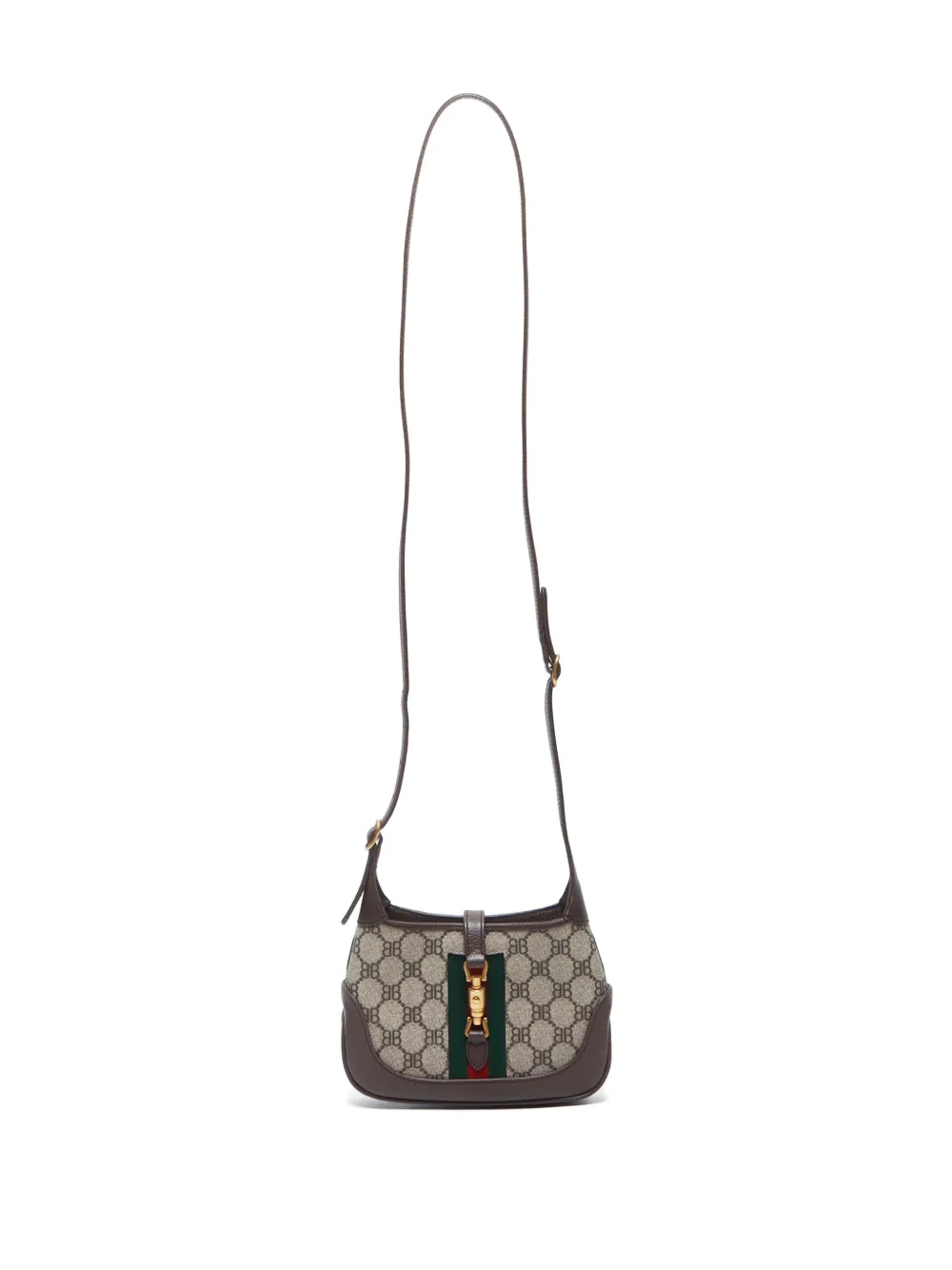 Gucci Pre-Owned Borsa a spalla Jackie 1961 piccola Gucci x Balenciaga 2024 | Image 5