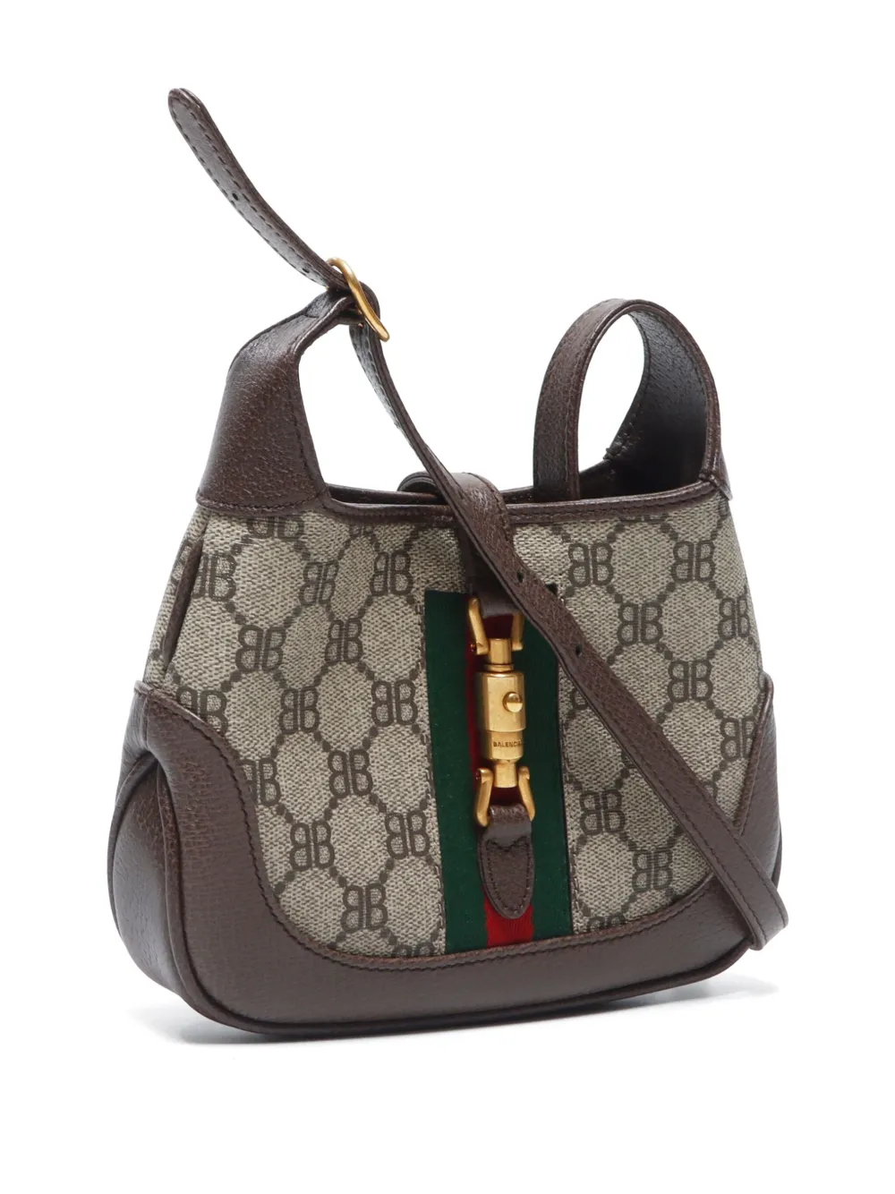 Gucci Pre-Owned Borsa a spalla Jackie 1961 piccola Gucci x Balenciaga 2024 | Borse Pre-owned | Image 3
