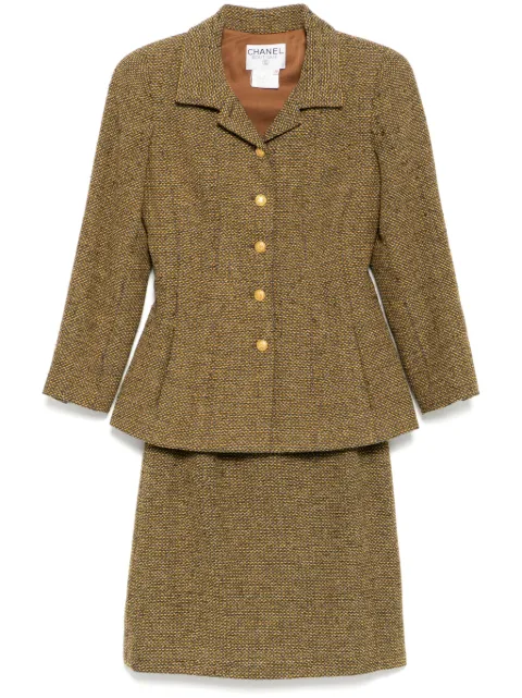 CHANEL Pre-Owned 1996 setup suit jacket skirt