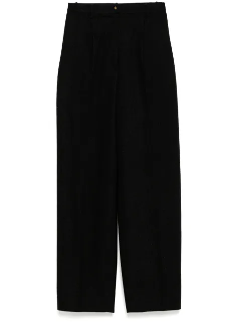CHANEL Pre-Owned pantalones de lana 1990-2000
