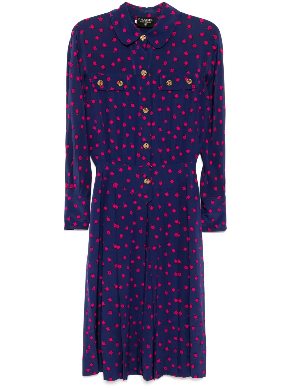 CHANEL Pre-Owned 1990-2000s dress | Blue | Image 1