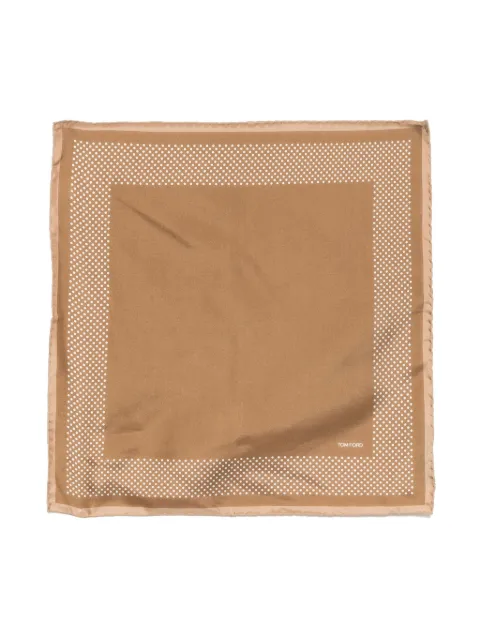 TOM FORD silk pocket square