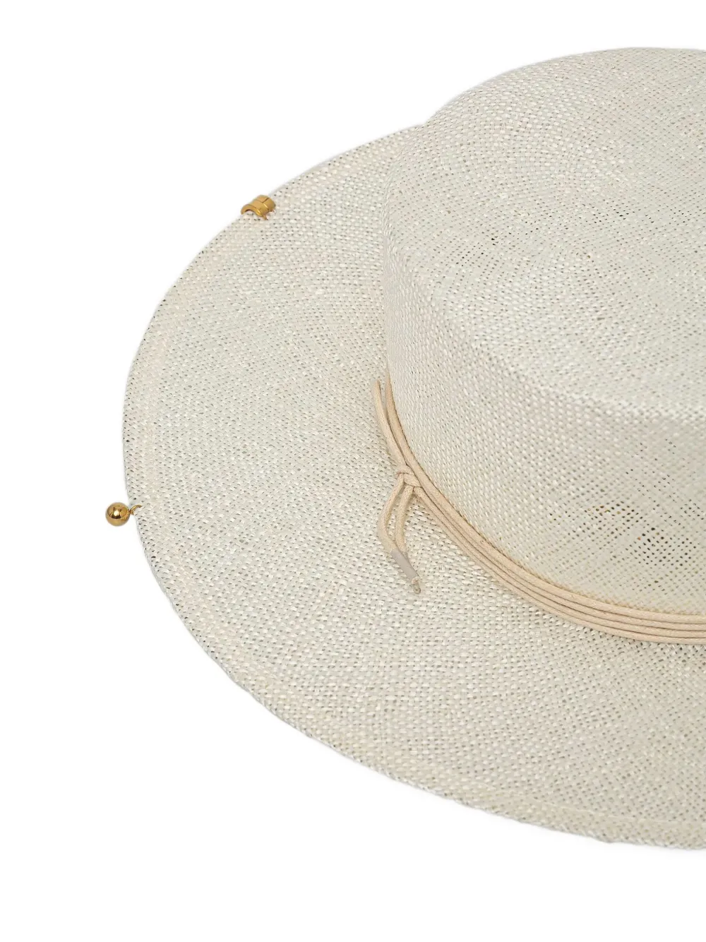 Ruslan Baginskiy logo-embroidered hat - Beige