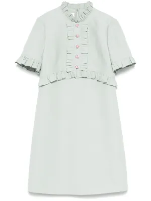 Valentino☆インターシャニット ミディワンピース （Valentino
