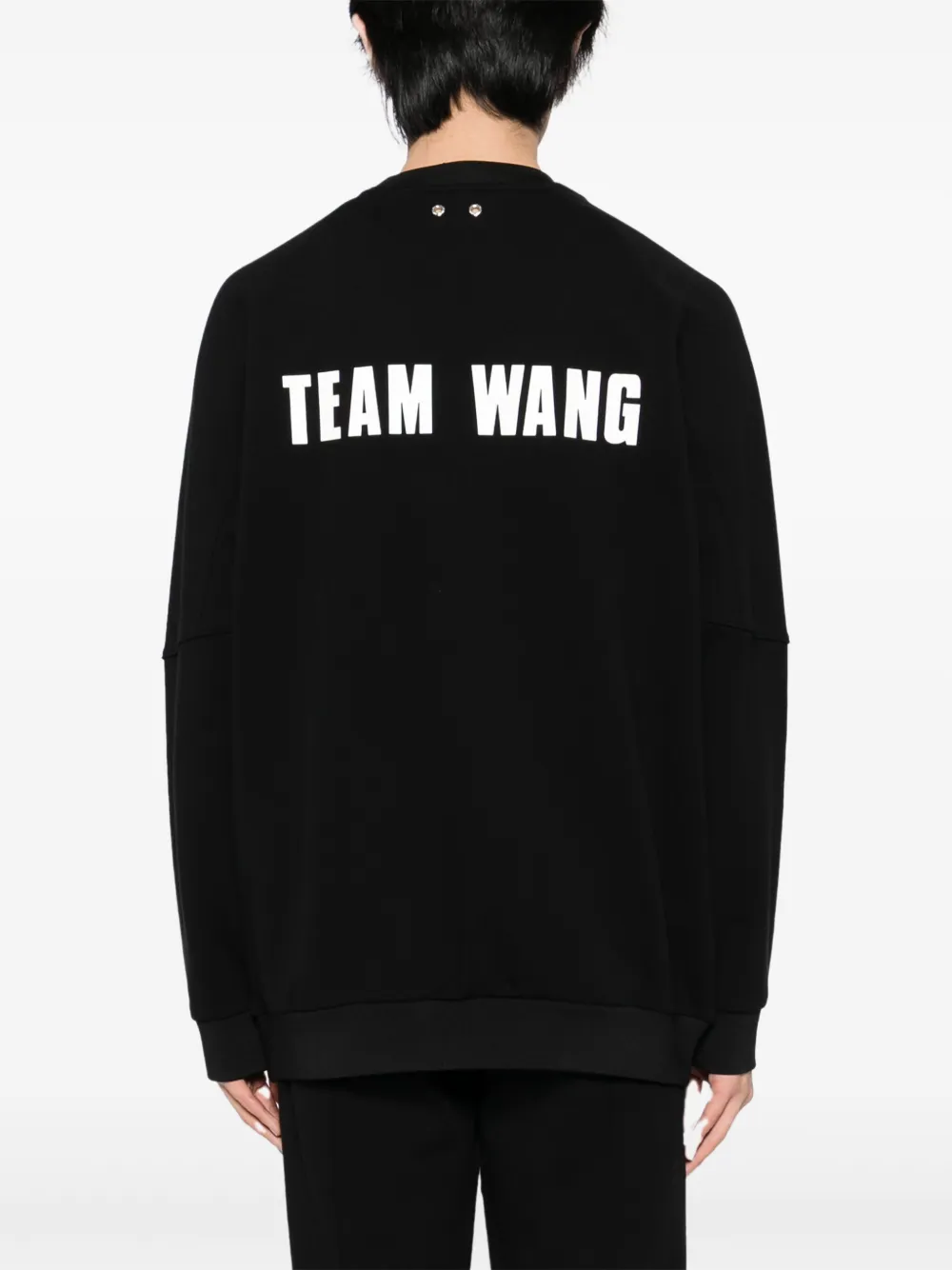 Team Wang Design The Original 1 Crew-neck Sweatshirt In Black